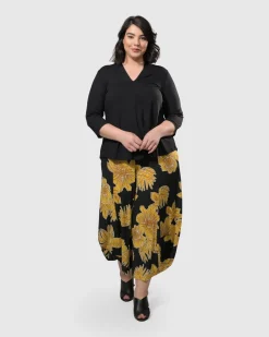 Women Alembika Plus<Paradise Punto Pants, Gold