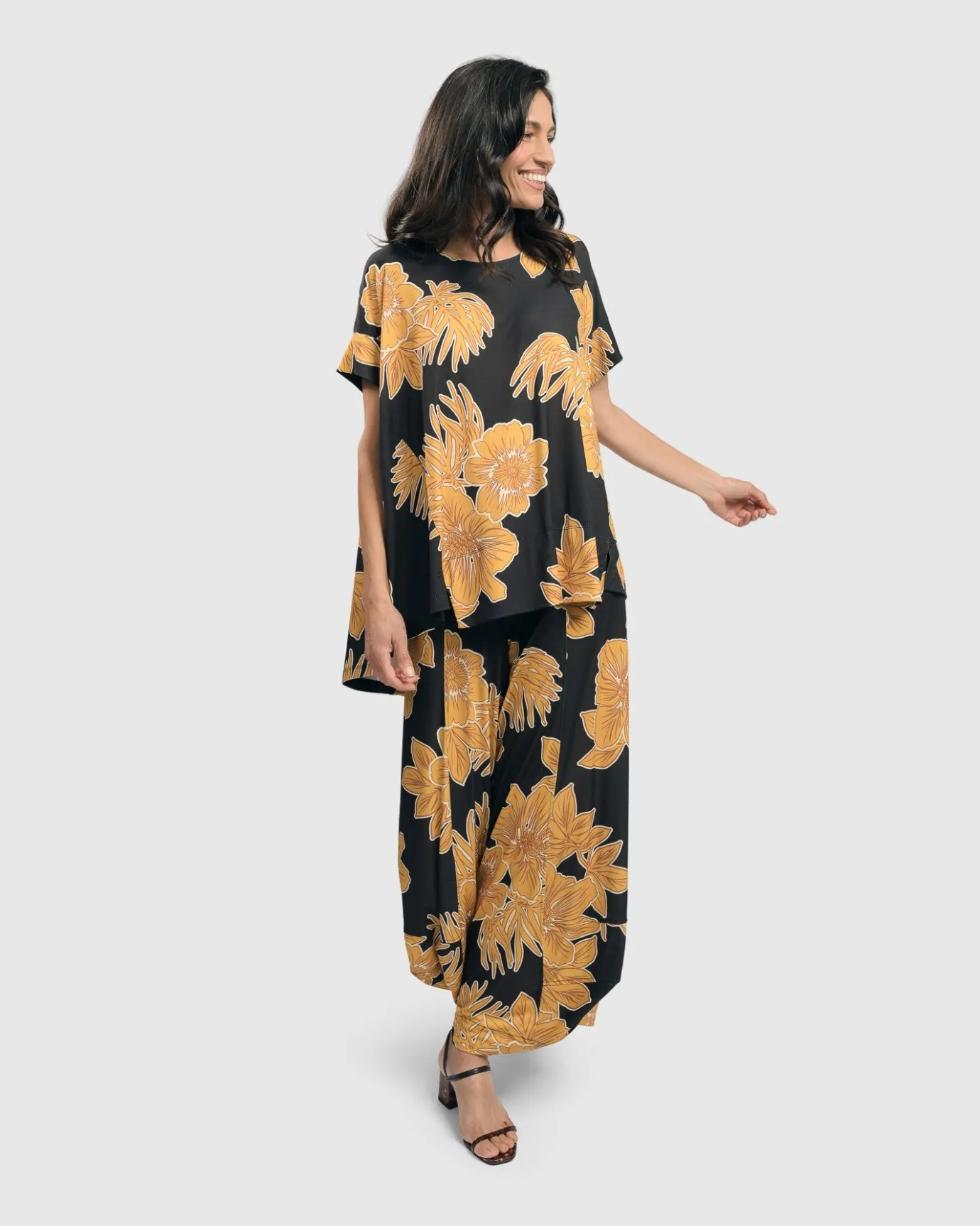 Women Alembika Plus<Paradise Punto Pants, Gold