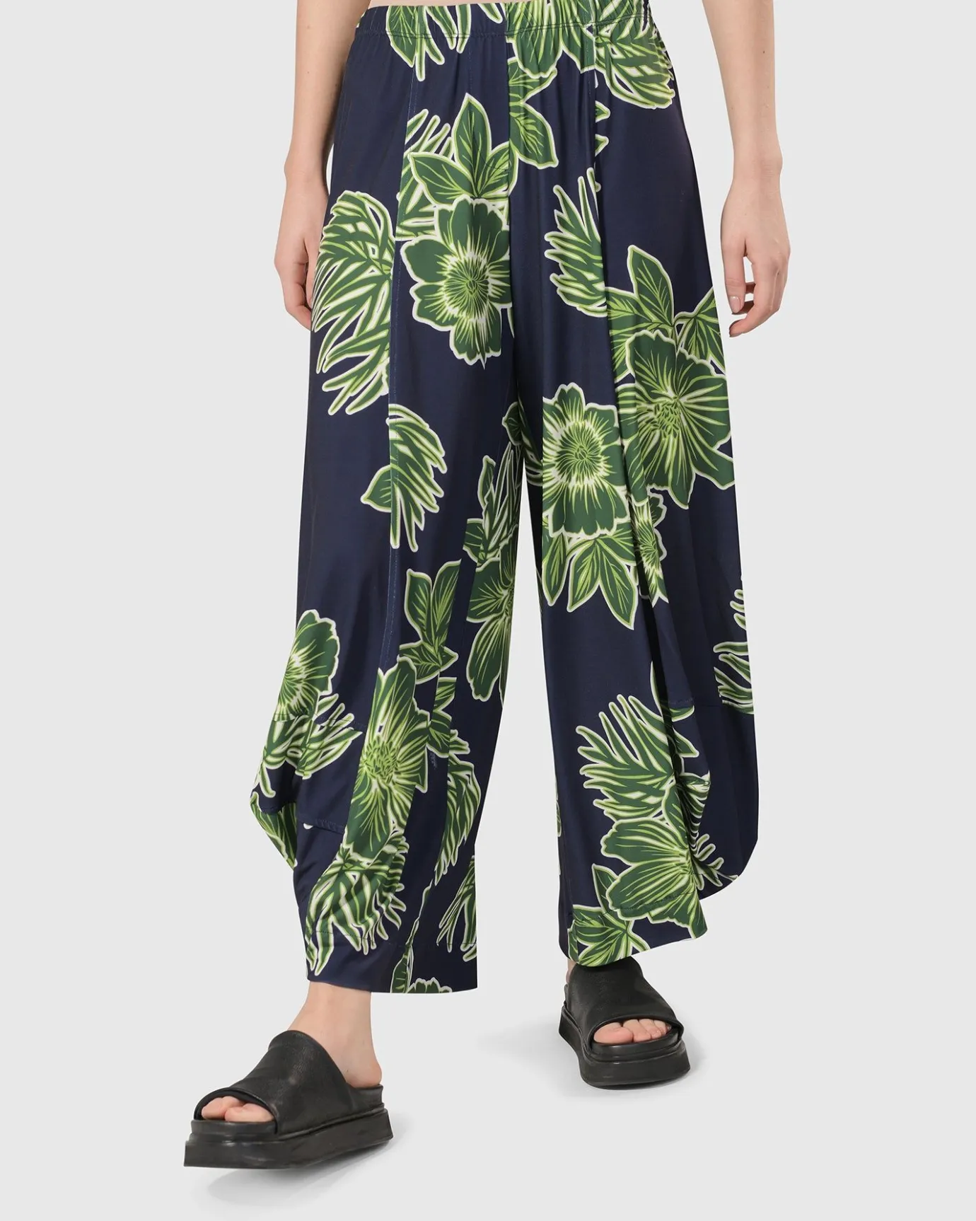 Women Alembika Plus<Paradise Punto Pants, Royal/Green