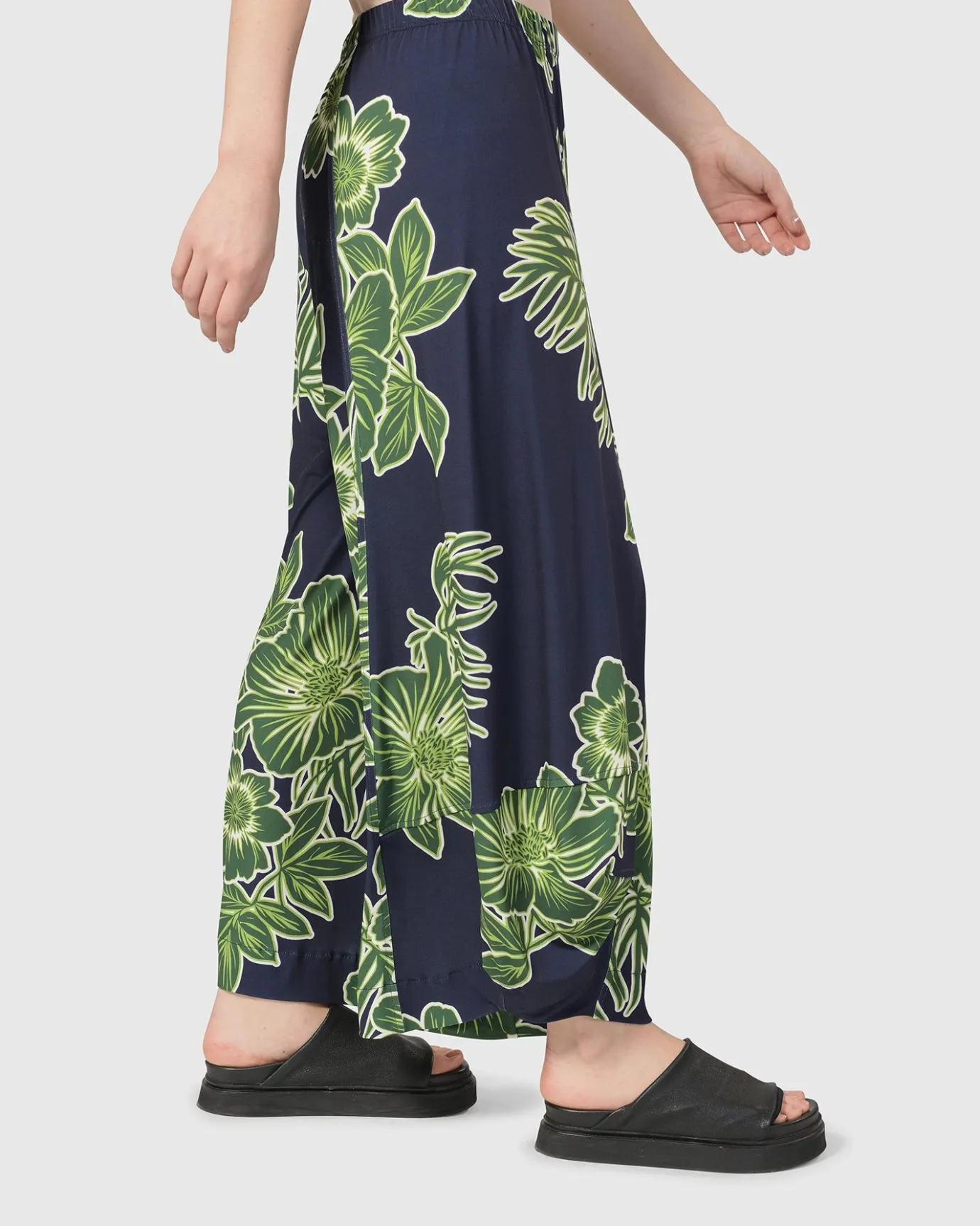 Women Alembika Plus<Paradise Punto Pants, Royal/Green
