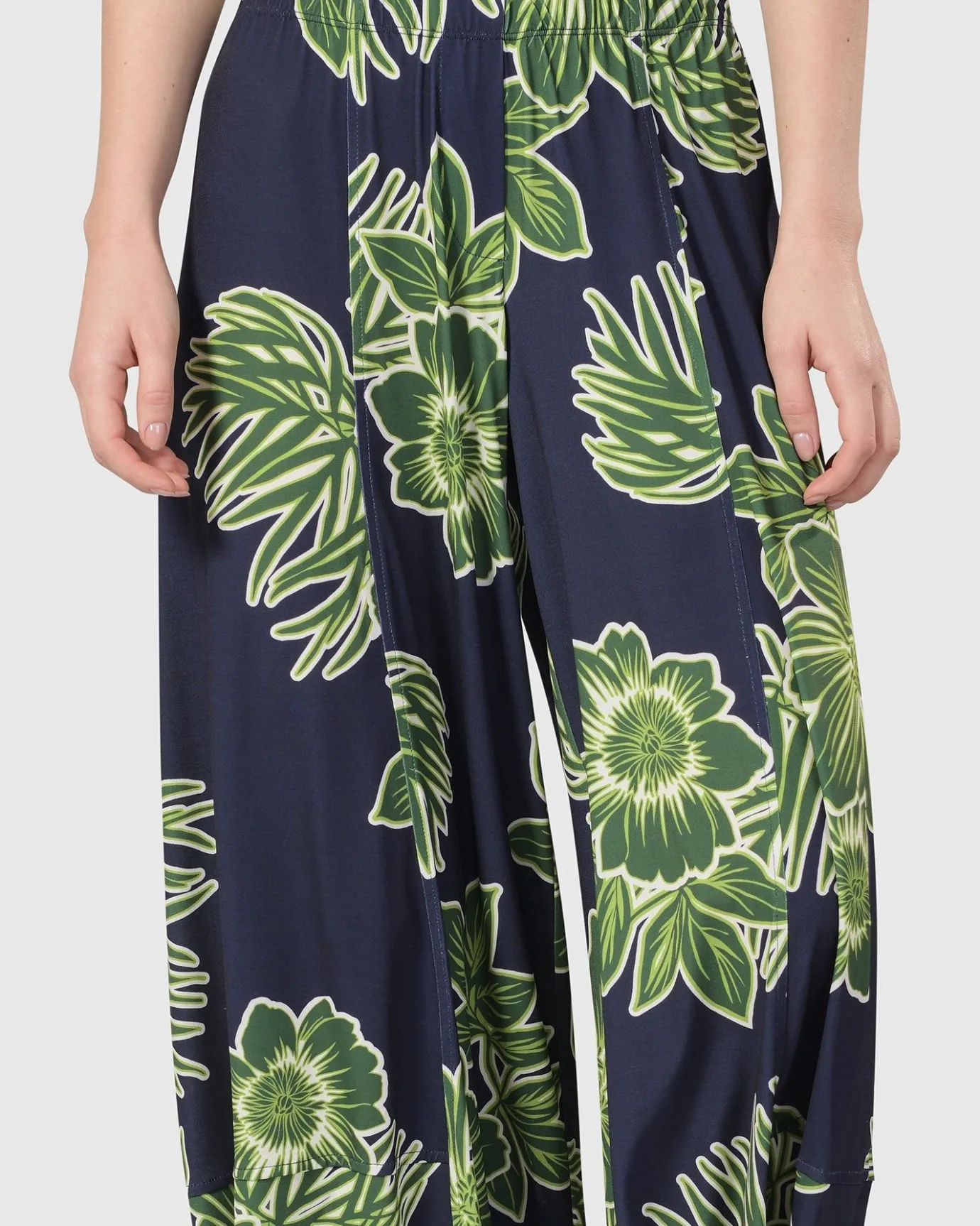 Women Alembika Plus<Paradise Punto Pants, Royal/Green