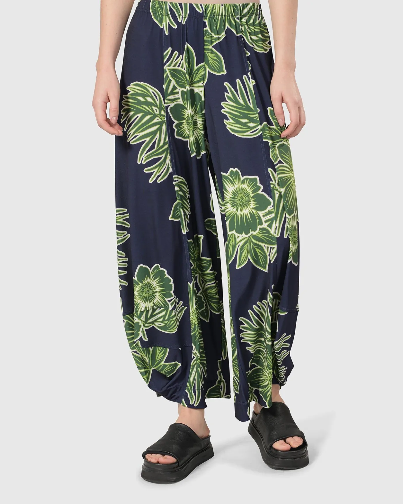 Women Alembika Plus<Paradise Punto Pants, Royal/Green