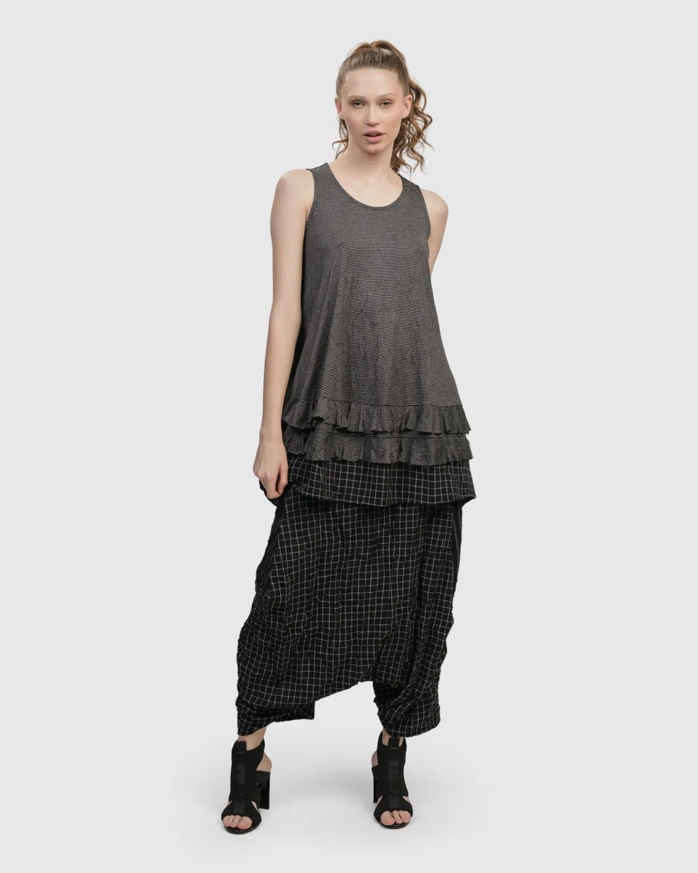Women Alembika Plus<Parthenon Harem Pants, Net