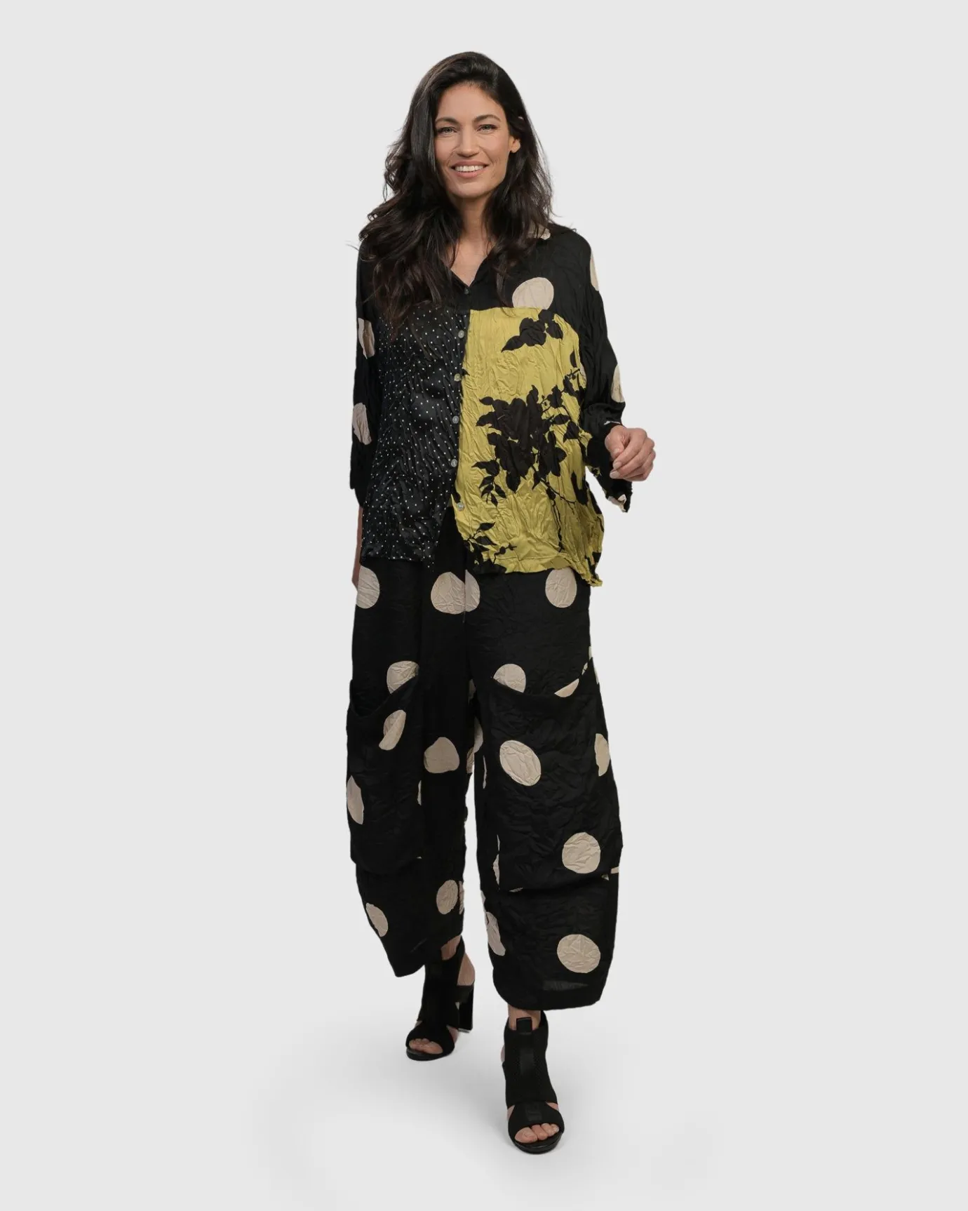 Women Alembika Plus<Party Pants, Circles