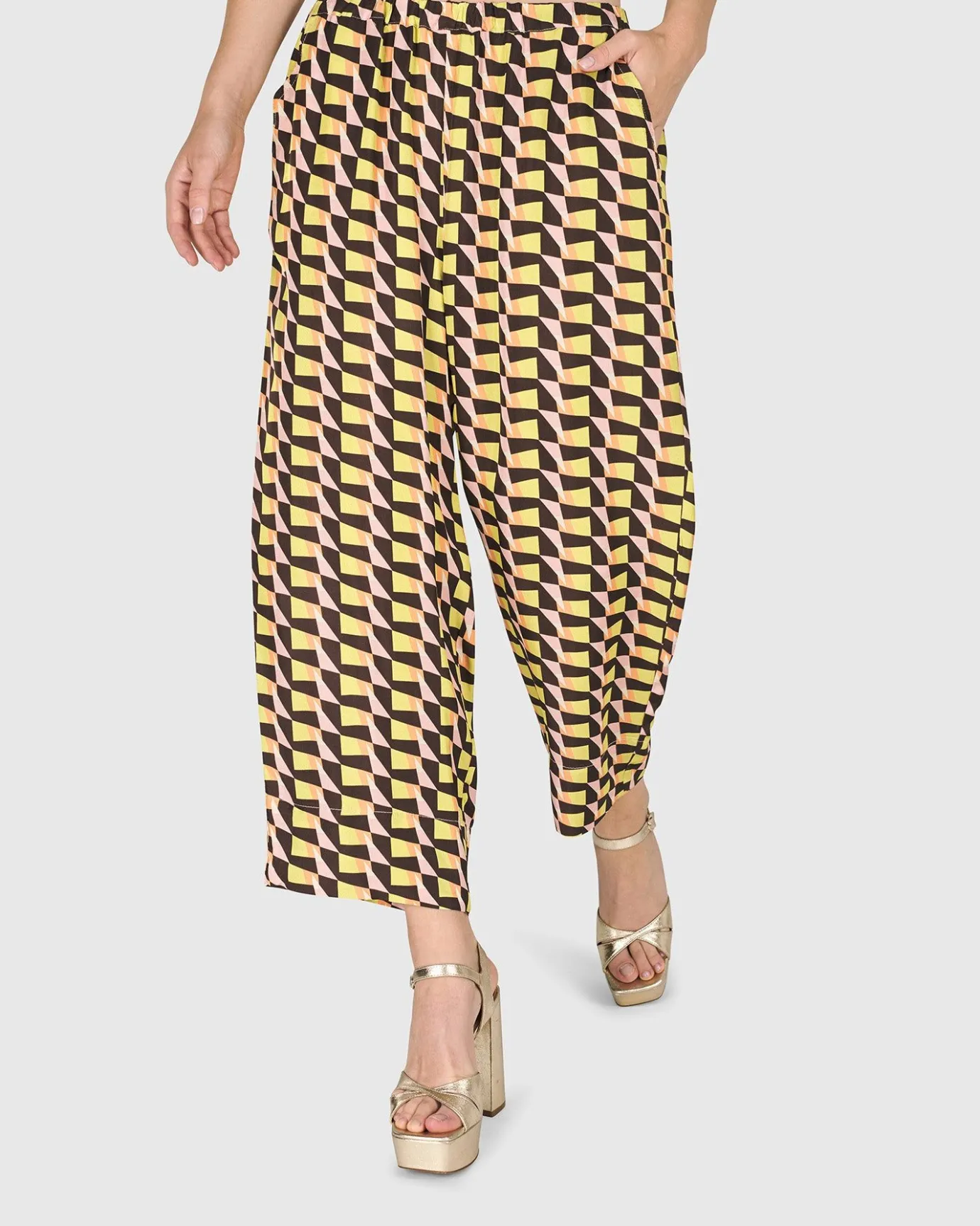 Women Alembika Pants & Skirts<Penrose Pants, Geometric