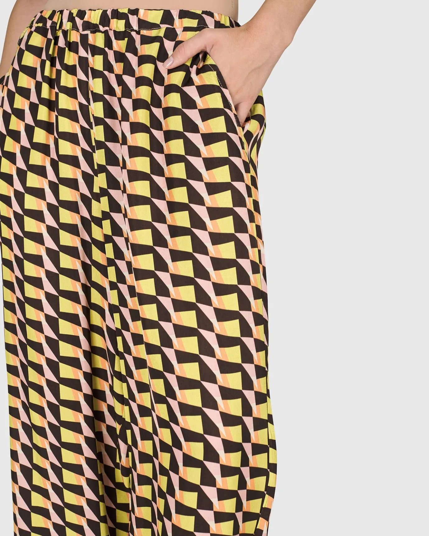 Women Alembika Plus<Penrose Pants, Geometric