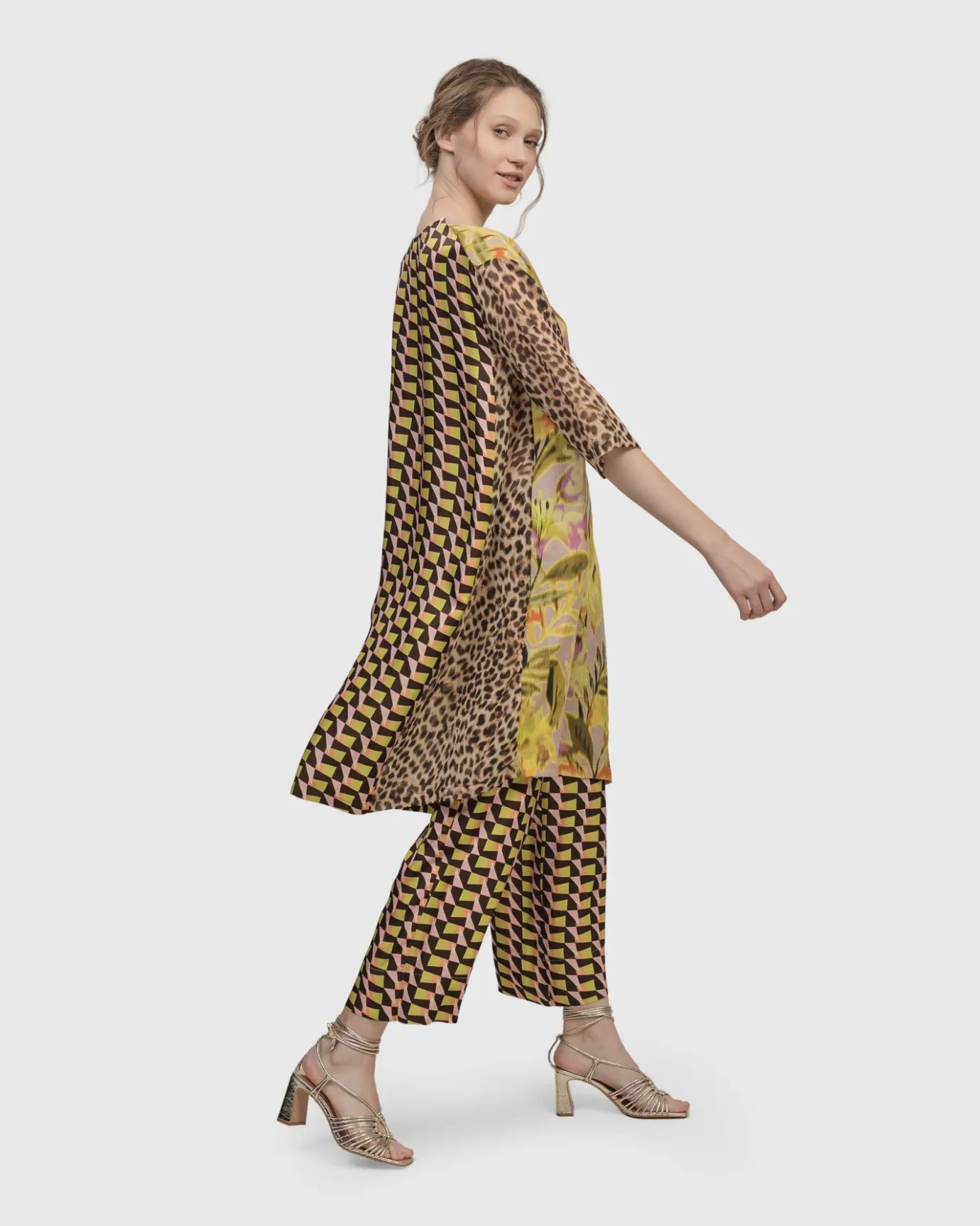Women Alembika Plus<Penrose Pants, Geometric