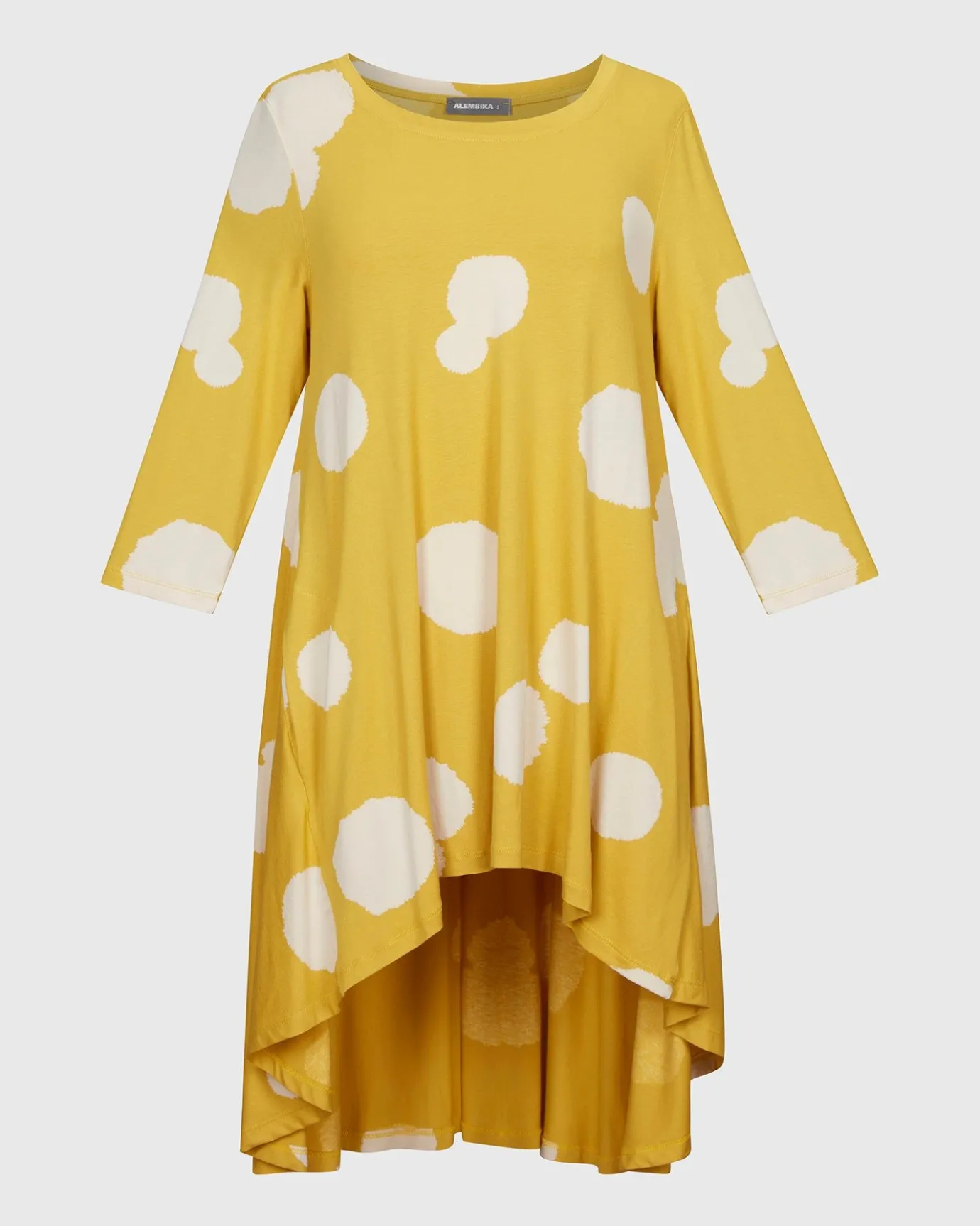 Women Alembika Tops & Tunics<Perfect Swing Tunic Top, Canary Spots