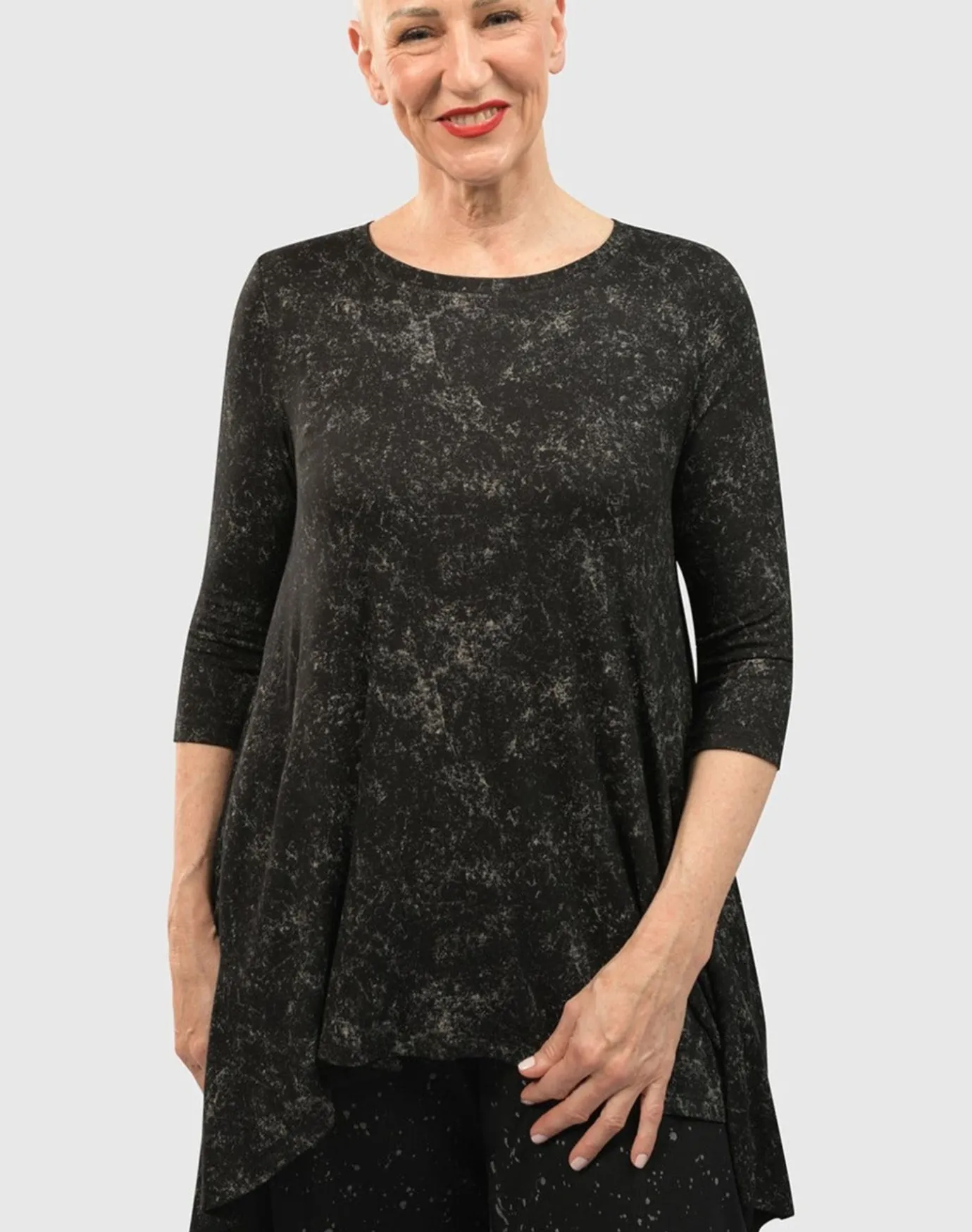 Women Alembika Plus<Perfect Swing Tunic Top, Galaxy
