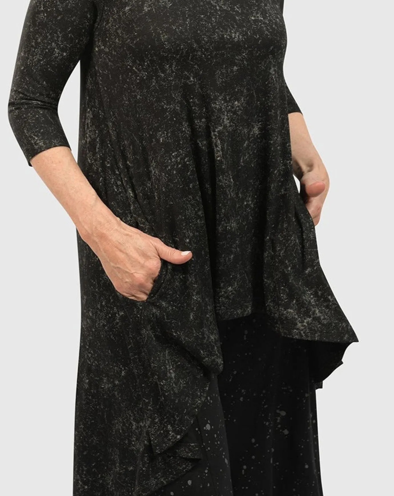 Women Alembika Plus<Perfect Swing Tunic Top, Galaxy