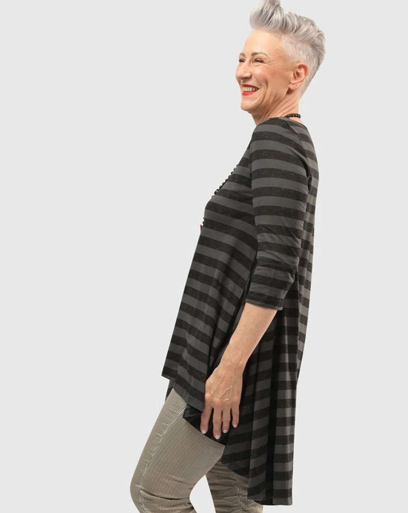 Women Alembika Tops & Tunics<Perfect Swing Tunic Top, Stripes