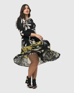 Women Alembika Plus<Peroni Day Dress, Floral