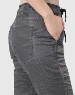 Women Alembika Plus<Pinstripe Iconic Stretch Jeans, Navy Wash