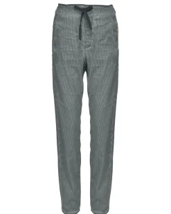 Women Alembika Pants & Skirts<Pinstripe Iconic Stretch Jeans, Teal