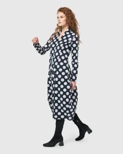 Women Alembika Plus<Piper Cocoon Dress, Circles
