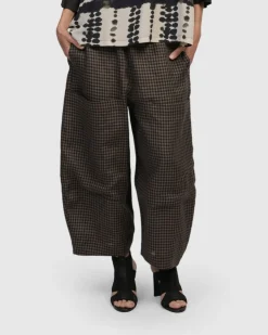 Women Alembika Pants & Skirts<Pisco Balloon Pants, Plaid