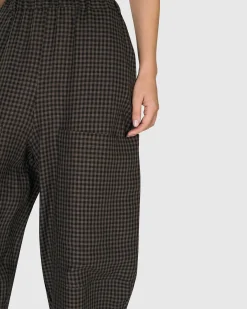 Women Alembika Plus<Pisco Balloon Pants, Plaid