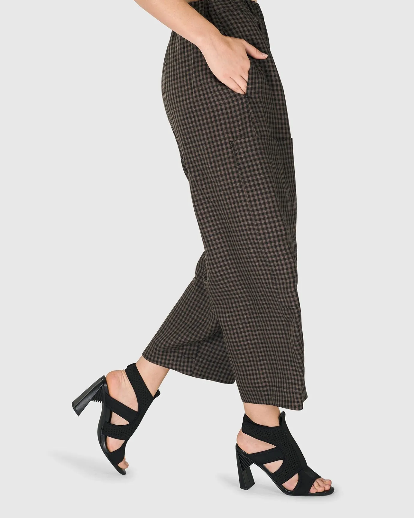 Women Alembika Plus<Pisco Balloon Pants, Plaid