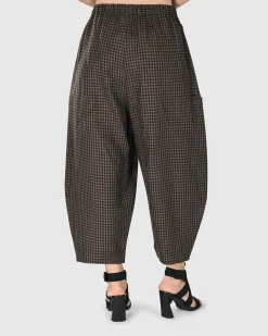 Women Alembika Plus<Pisco Balloon Pants, Plaid