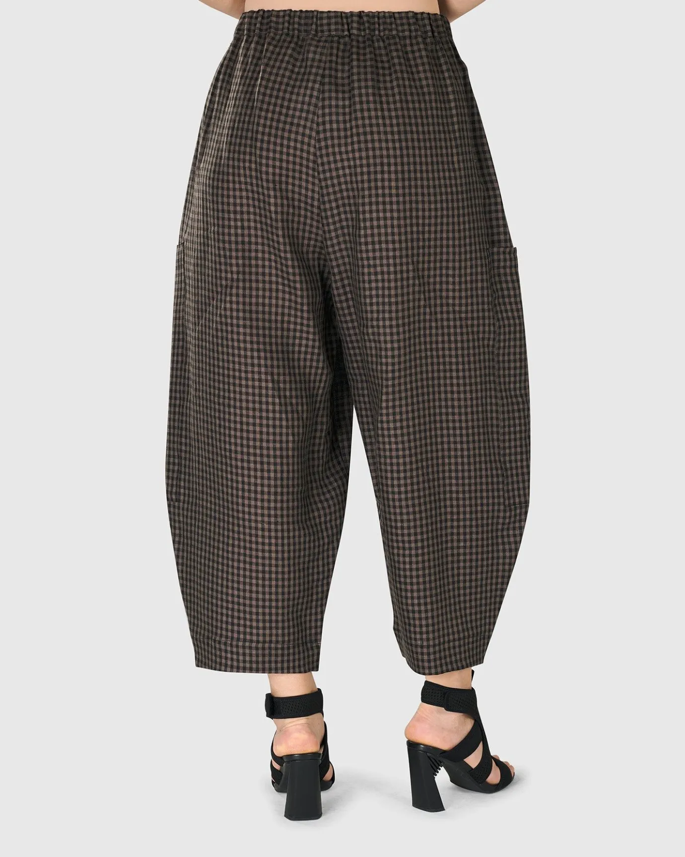 Women Alembika Plus<Pisco Balloon Pants, Plaid
