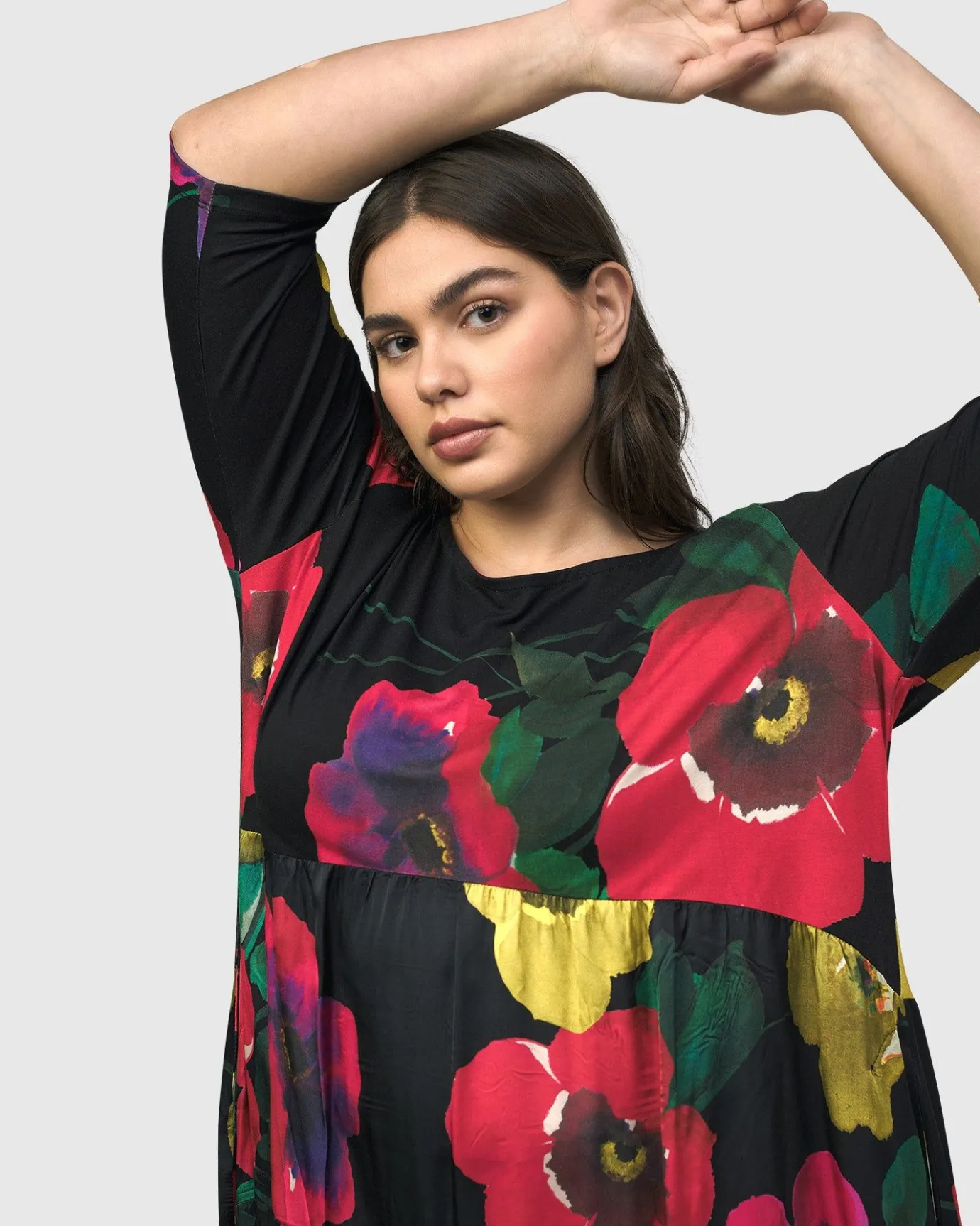 Women Alembika Dresses<Poppy Relaxed Dress, Garden