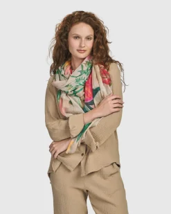Women Alembika Accessories<Primavera Scarf, Peony