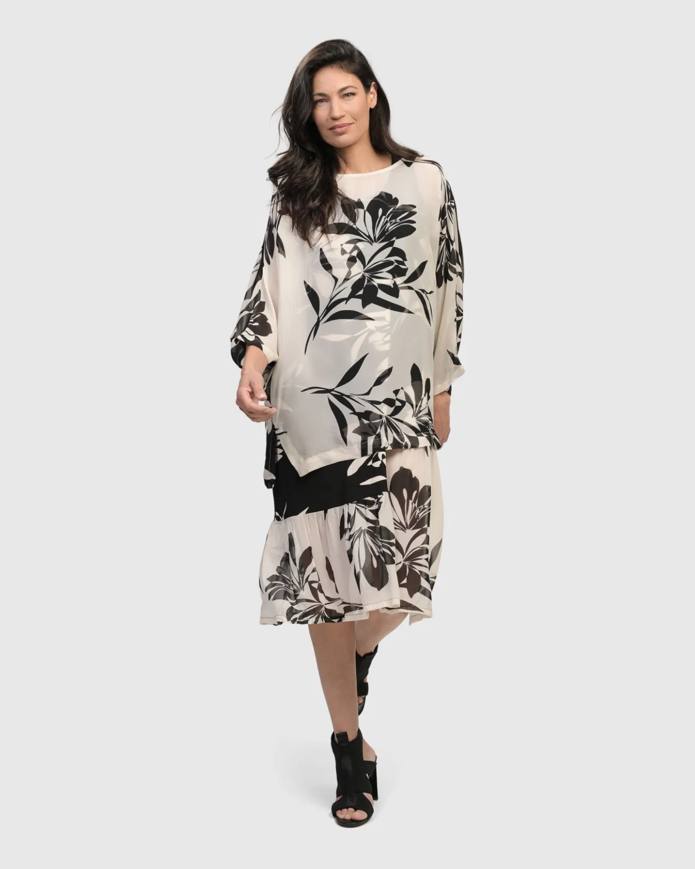 Women Alembika Dresses<Prosecco Sleeveless Tunic Dress, Floral