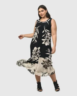 Women Alembika Plus<Prosecco Sleeveless Tunic Dress, Floral