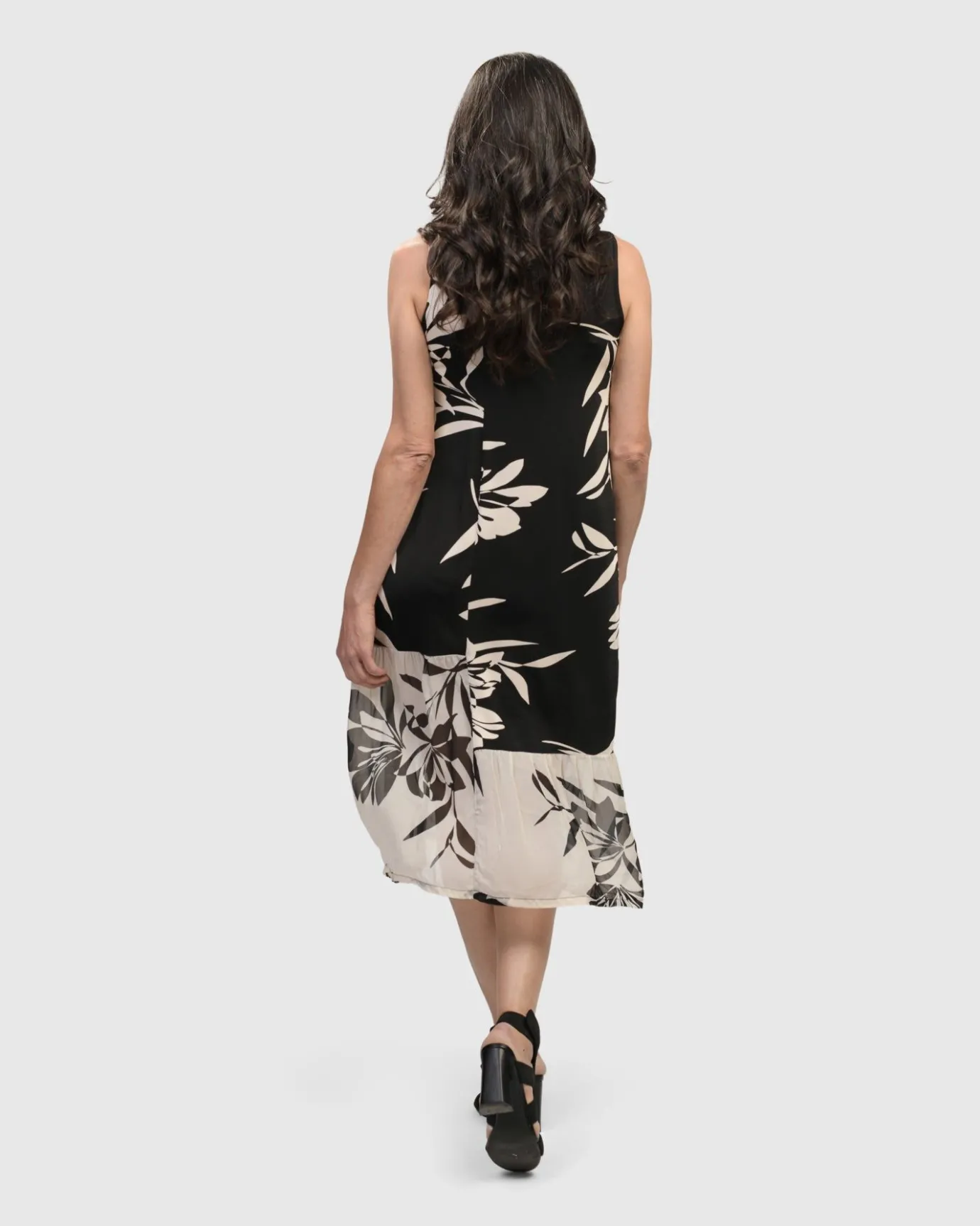 Women Alembika Plus<Prosecco Sleeveless Tunic Dress, Floral