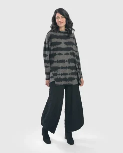 Women Alembika Plus<Pucker Dot Punto Pants, Black