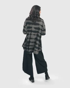 Women Alembika Plus<Pucker Dot Punto Pants, Black