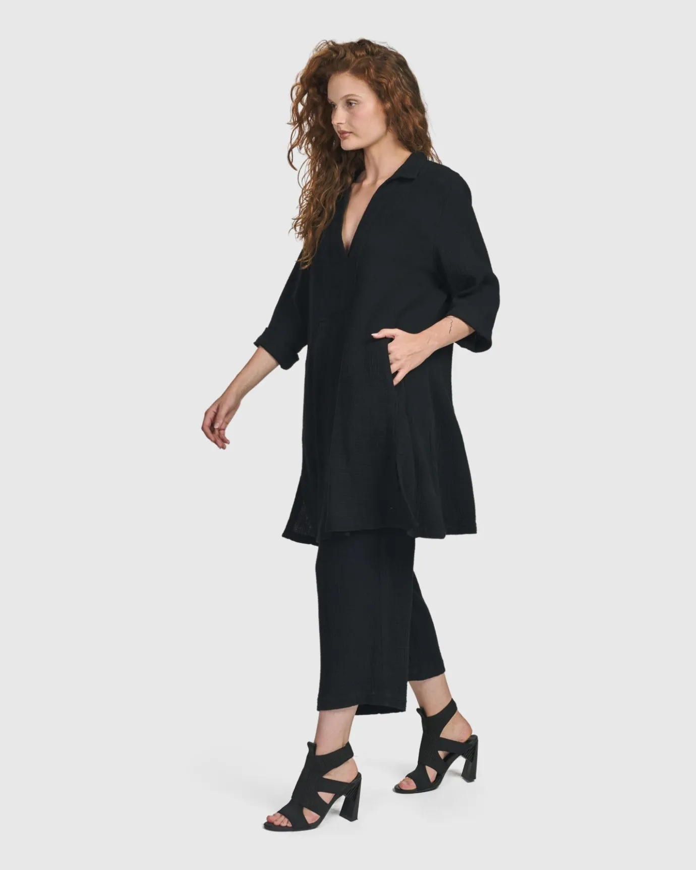 Women Alembika Plus<Recreation Pants, Black