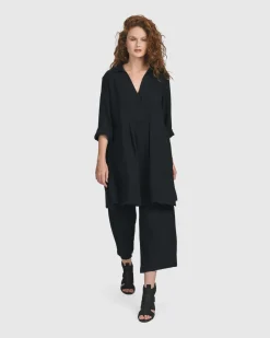 Women Alembika Plus<Recreation Pants, Black
