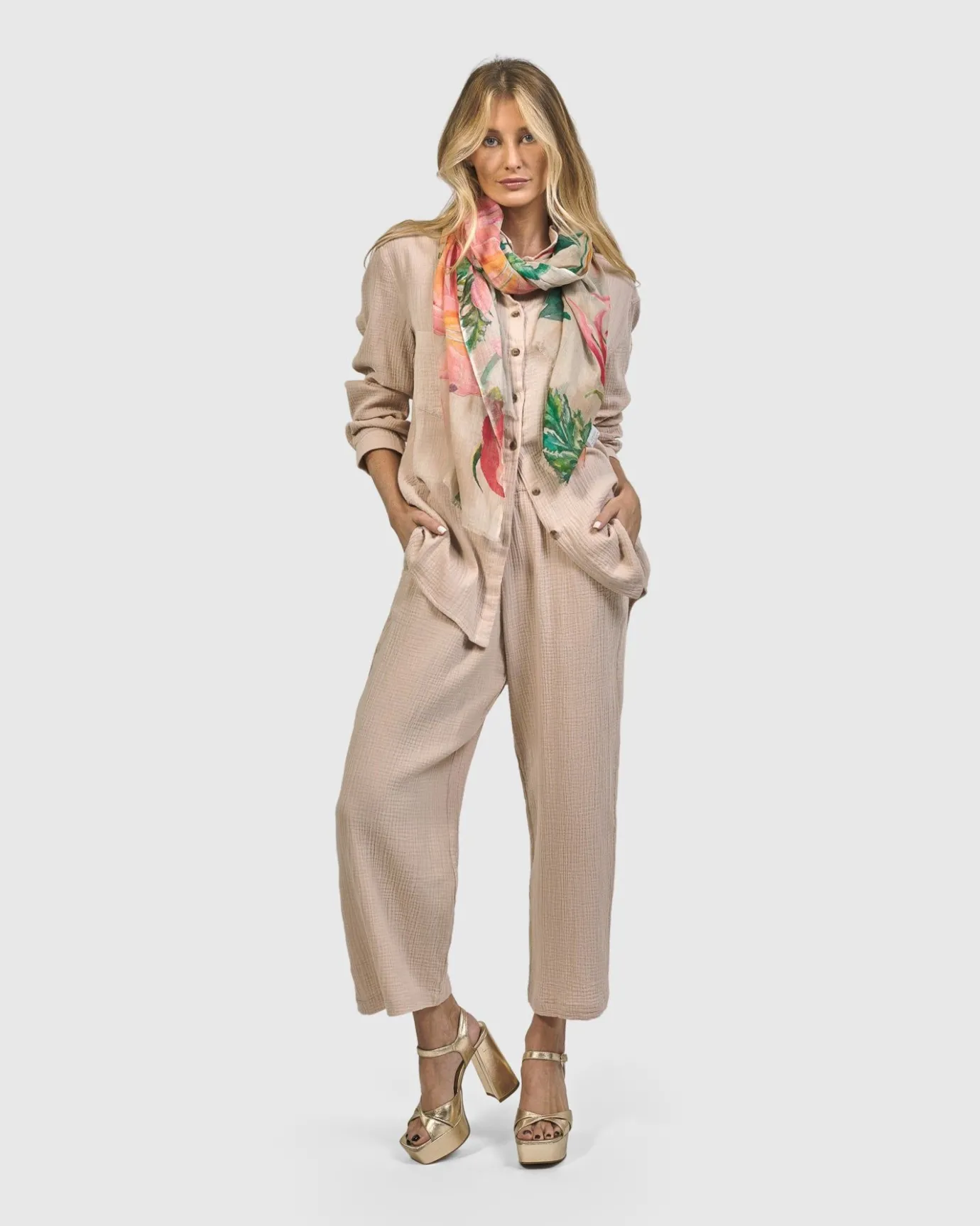 Women Alembika Plus<Recreation Pants, Sand