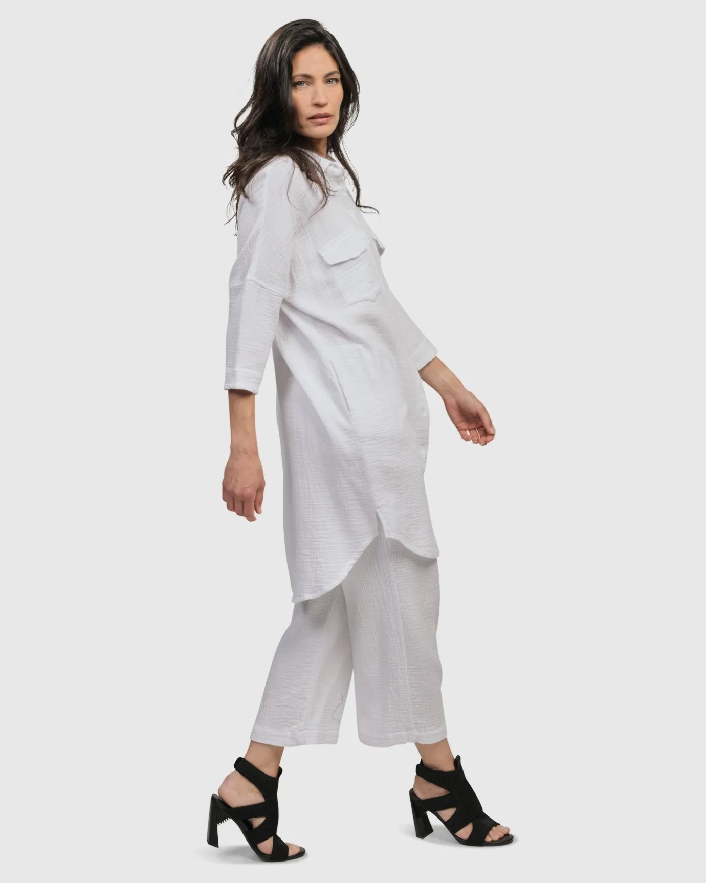 Women Alembika Plus<Recreation Pants, White