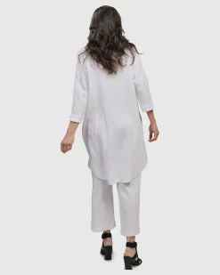 Women Alembika Plus<Recreation Pants, White