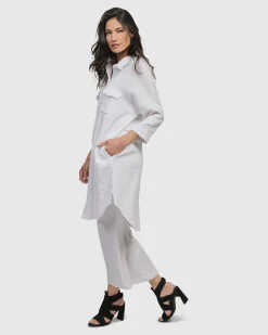 Women Alembika Plus<Recreation Pants, White