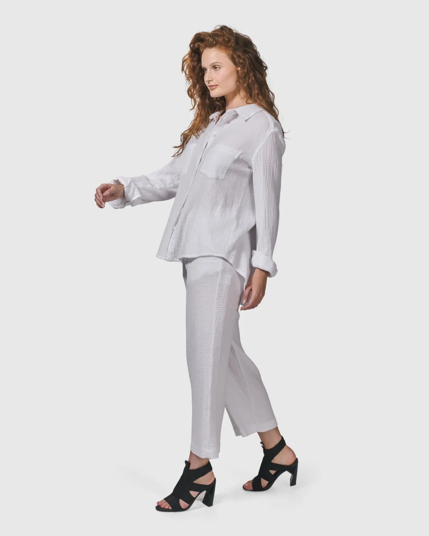 Women Alembika Pants & Skirts<Recreation Pants, White