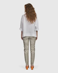 Women Alembika Plus<Recreation Tee, White