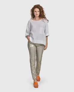 Women Alembika Tops & Tunics<Recreation Tee, White