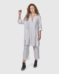 Women Alembika Tops & Tunics<Recreation Tunic Top, White
