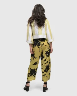 Women Alembika Jackets<Riposo A-Line Jacket, Citron