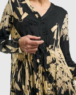Women Alembika Dresses<Rosemary Crinkle Tie Dress, Floral