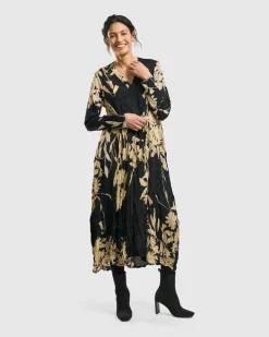 Women Alembika Plus<Rosemary Crinkle Tie Dress, Floral
