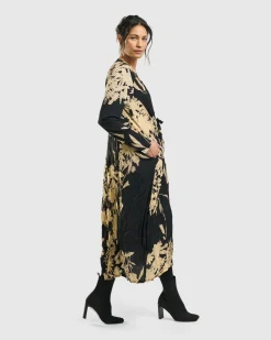 Women Alembika Plus<Rosemary Crinkle Tie Dress, Floral