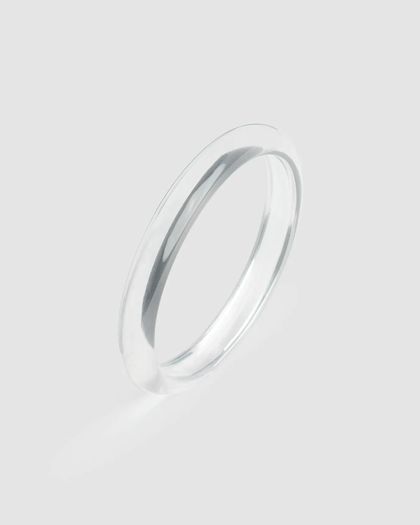 Women Alembika Accessories<Rounded Bangle Bracelet, Clear