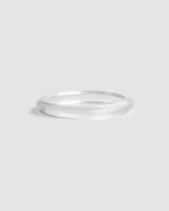 Women Alembika Accessories<Rounded Bangle Bracelet, Clear
