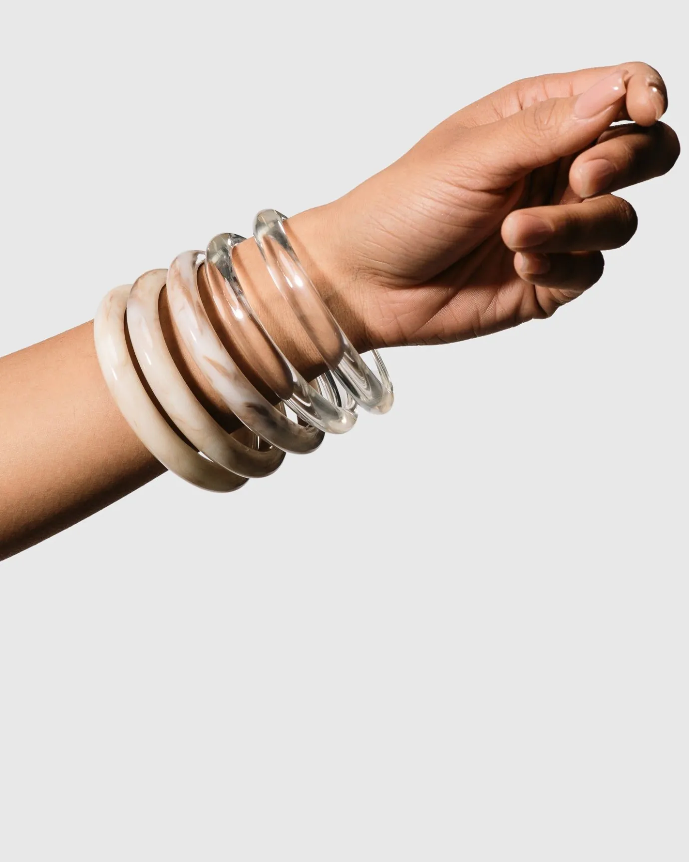 Women Alembika Jewelry<Rounded Bangle Bracelet, Oat