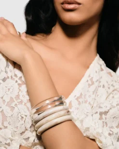 Women Alembika Jewelry<Rounded Bangle Bracelet, Oat