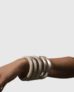 Women Alembika Jewelry<Rounded Bangle Bracelet, Oat